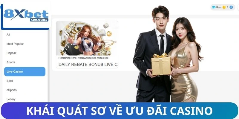 Sơ lược ưu đãi Casino