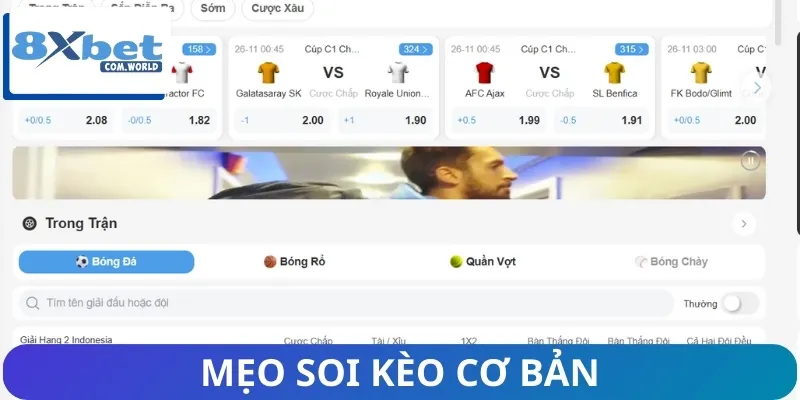 Một số mẹo hay cơ bản nên áp dụng khi soi kèo thể thao